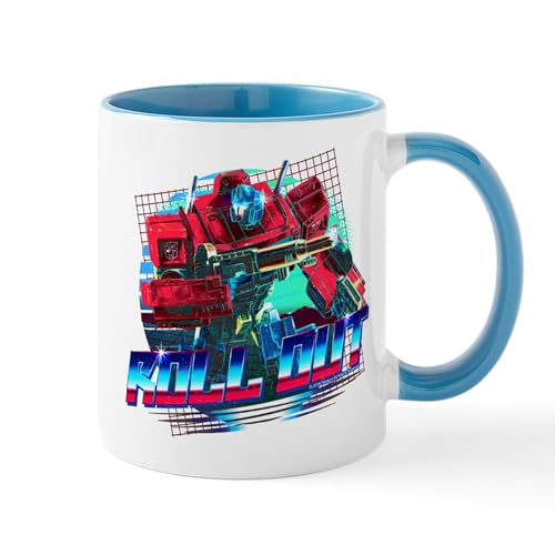 White/Blue Inside - Transformers Roll Out