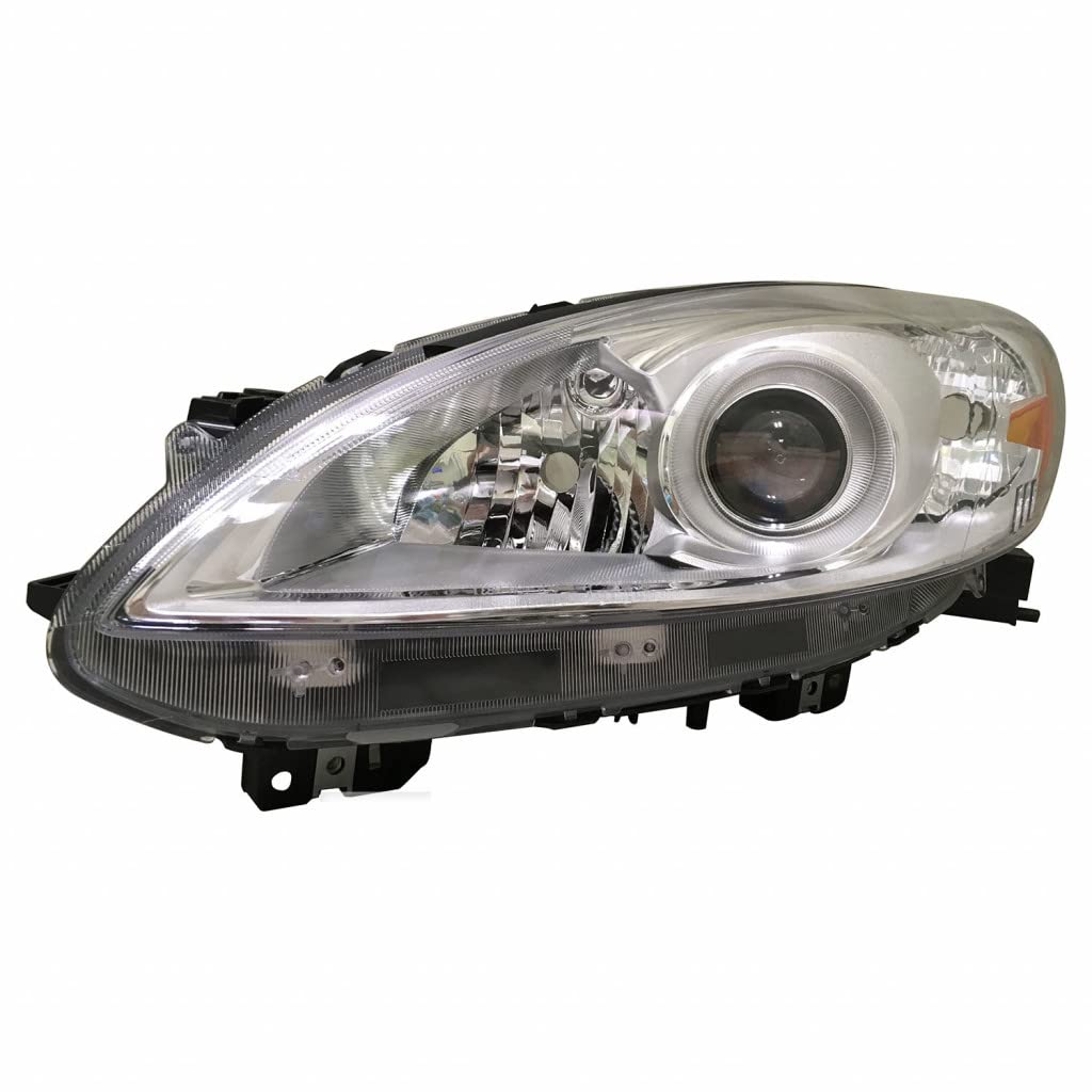 CarLights360: DOT Certified Mazda 5 Headlight Assembly (2012-2015) - Driver Side Replacement Part | Perfect for Night Driving & Foggy Conditions | MA2518139
