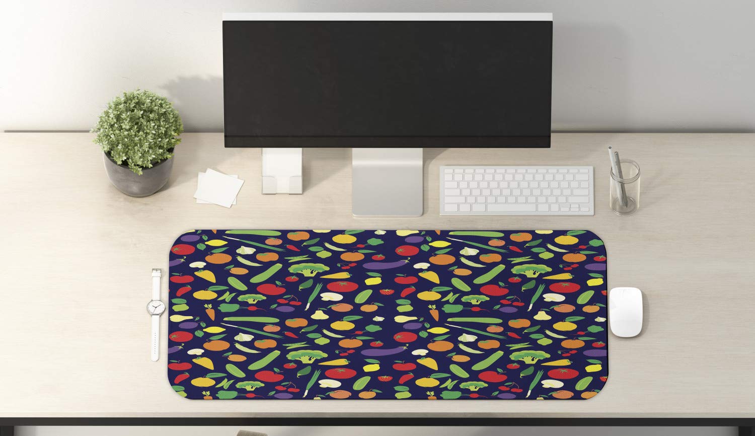 Ambesonne Large Non-Slip Rubber Mouse Pad - 31