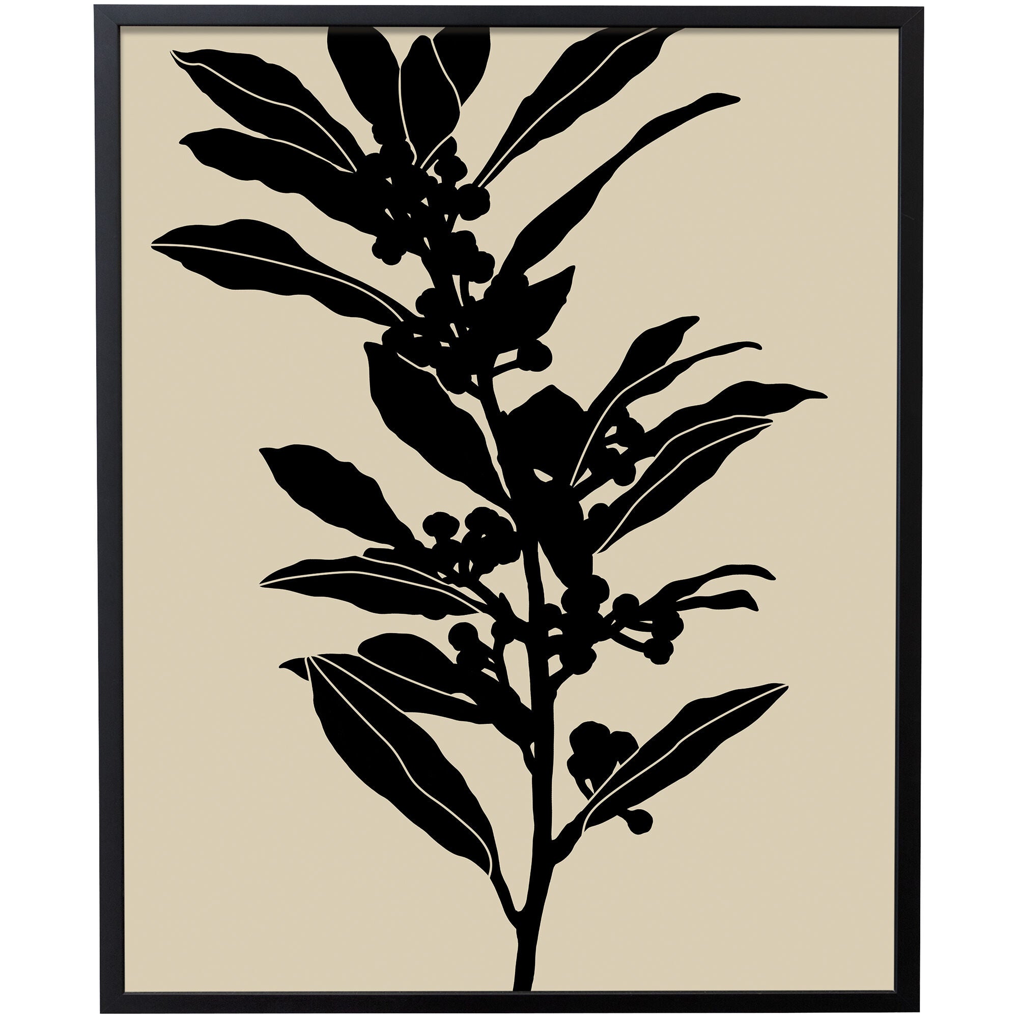Branch I Wall Art - Modern Wooden Home Decor for Living Room, Bedroom & Office - Perfect for Farmhouse, Rustic & Boho Interior Design Styles