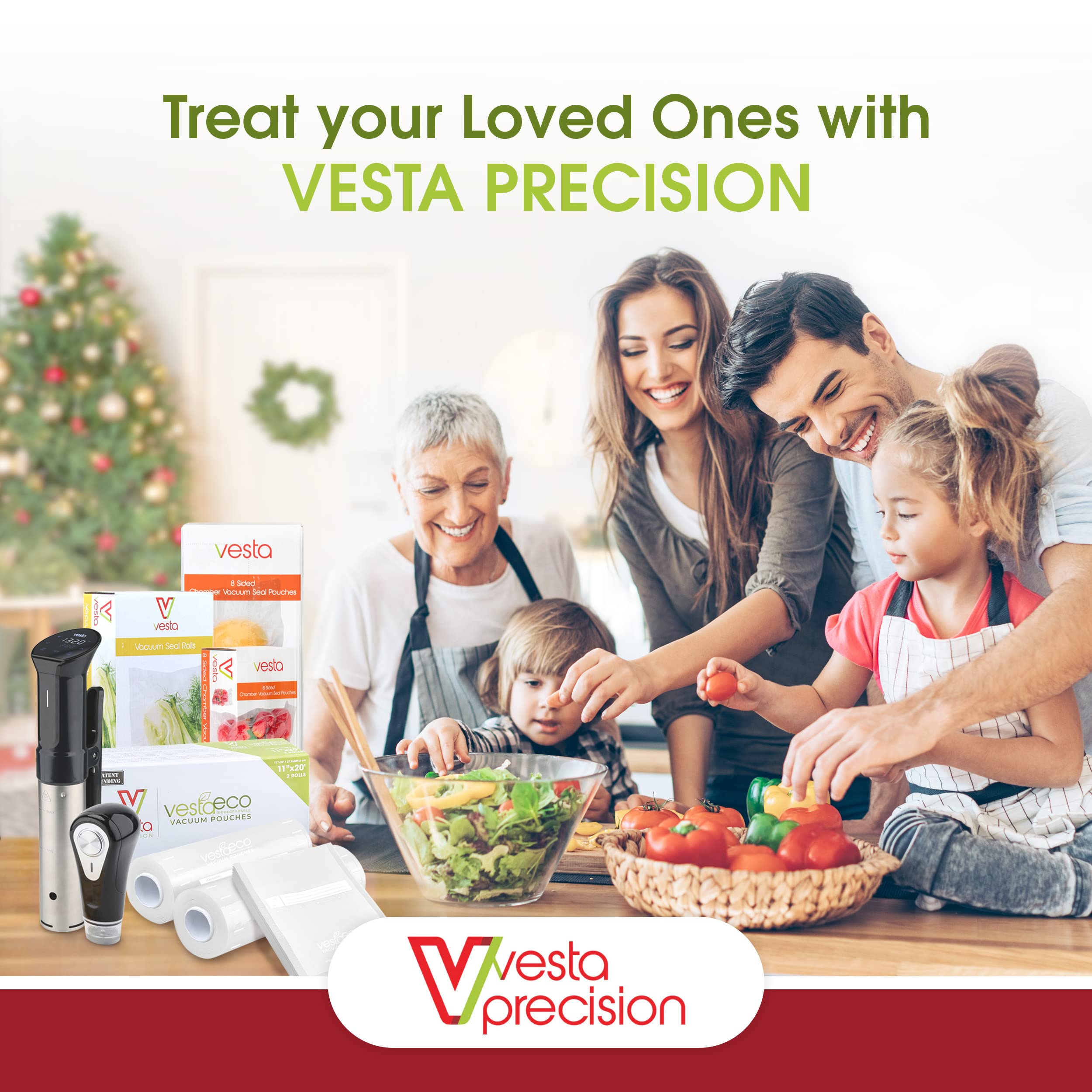 Vesta Precision C17V Chamber Vacuum Sealer - 950W High-Speed Oil Pump for Food Preservation | Extends Freshness for Sous Vide, Meal Prep & Commercial Kitchens | Ideal for Restaurants, Catering & Home Use
