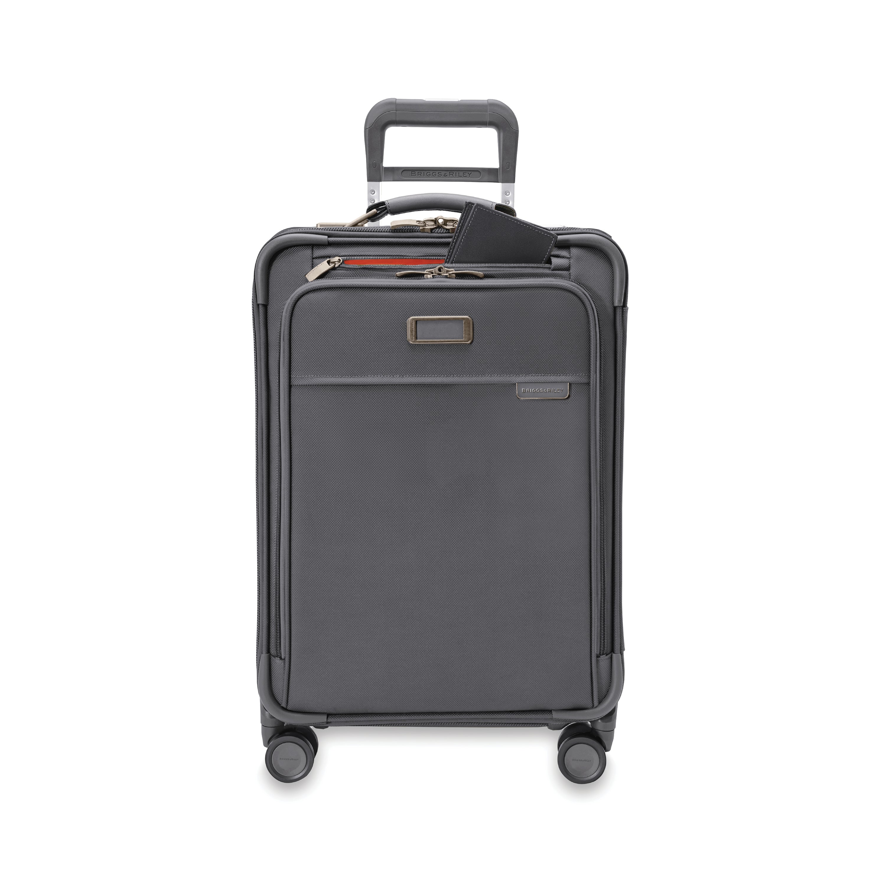 Briggs & Riley Baseline Essential Carry On Spinner Luggage - Lightweight Expandable Suitcase for Business Travel & Weekend Getaways | TSA Lock & Durable Polycarbonate Shell