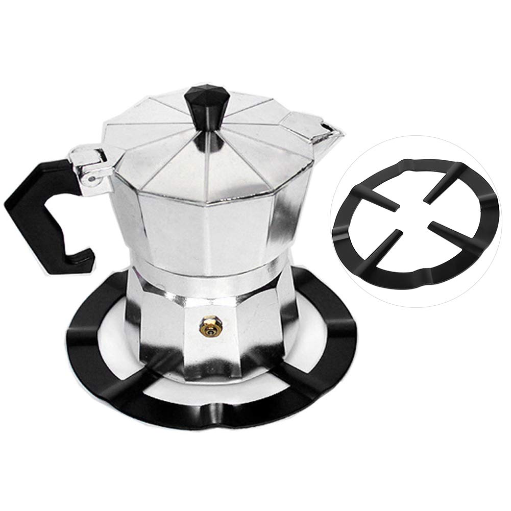Sturdy Coffee Pot Shelf & Stove Burner Support - Durable Round Kitchen Organizer for Home & Coffee Shops | Perfect for Stovetop Storage & Space-Saving