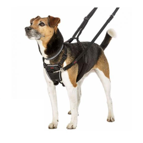 Halti No Pull Dog Harness - Black | Adjustable & Comfortable Pet Training Harness for Walking, Running & Outdoor Adventures