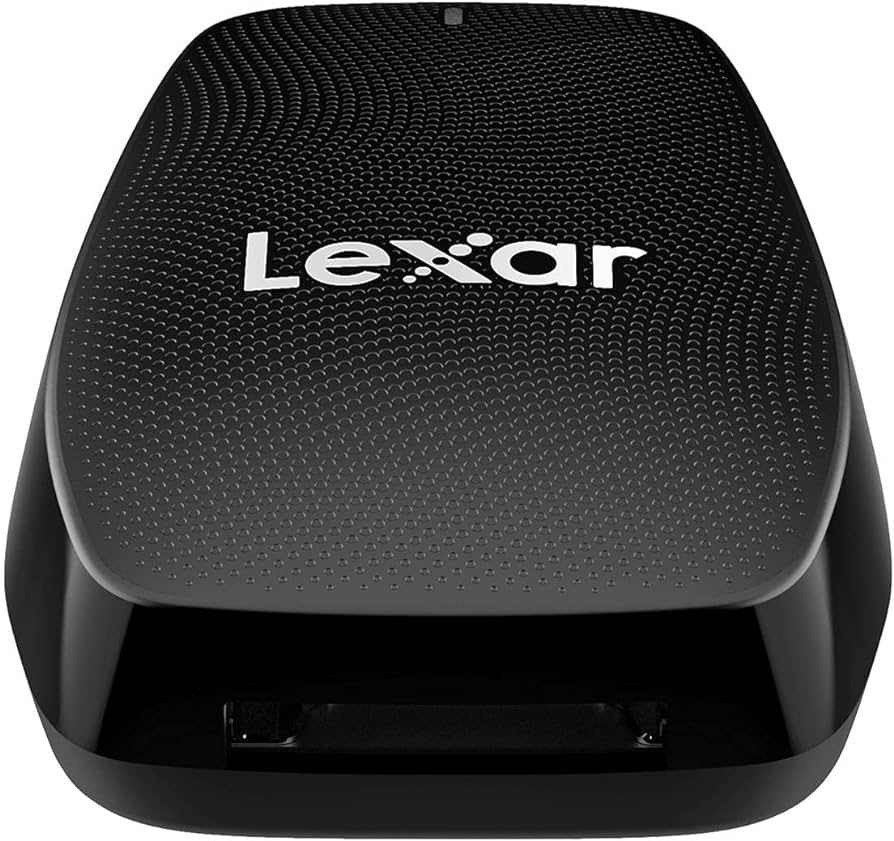 Lexar RW550U CFexpress Type B & SD Card Reader - USB 3.2 Gen 2 Dual Slot Memory Card Adapter for High-Speed Data Transfer - Perfect for Photographers, Videographers & Content Creators