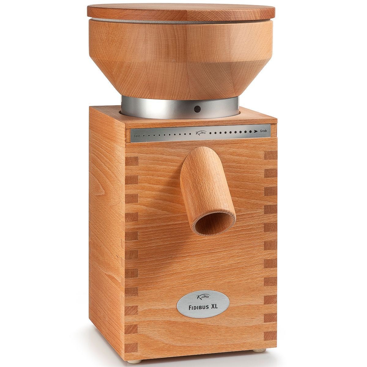 KoMo Fidibus XL Electric Grain Mill - Premium Flour Grinder for Home Baking, Bread Making & Healthy Cooking - Perfect for Fresh Whole Wheat, Spelt & Rye Flour