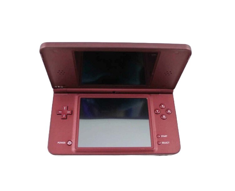 Nintendo DSi XL Burgundy Red Handheld Gaming Console - Portable Retro Gaming for Kids & Adults, Perfect for Travel & Home Entertainment