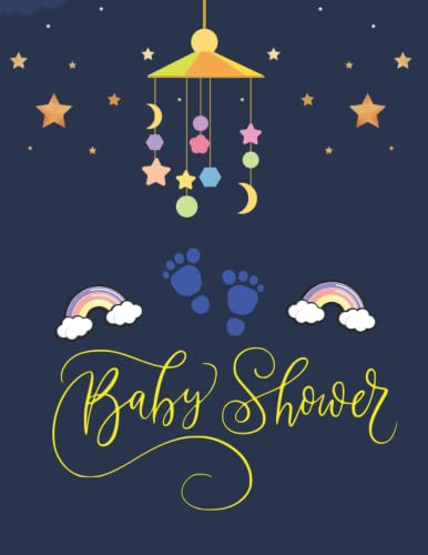 Baby Shower Planner Notebook Organizer for Boys & Girls - Perfect Baby Registry & Gift Tracker - Ideal for Baby Showers, Gender Reveals & New Parent Gifts