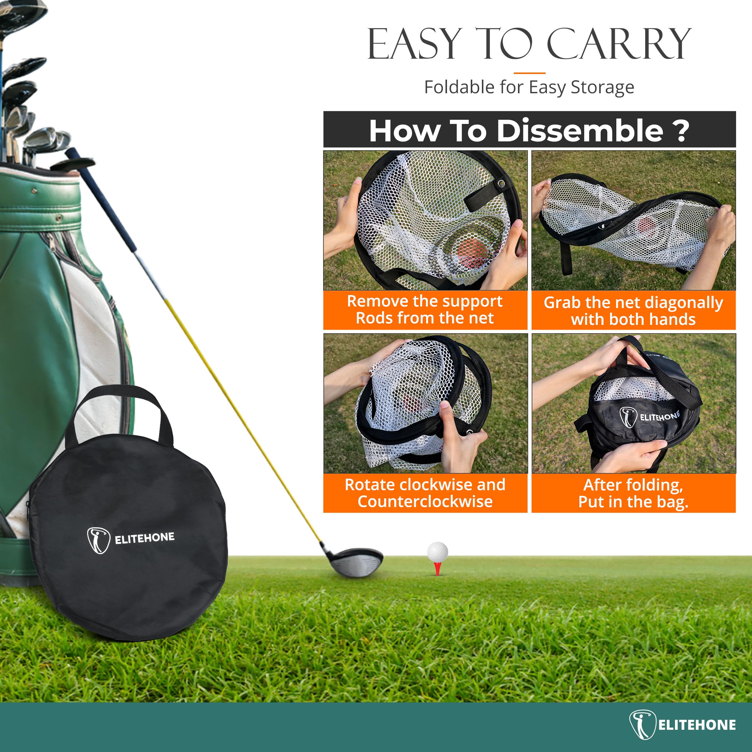 **Premium Golf Chipping Net - 3-Size Pop-Up Practice Target with Carry Bag for Indoor & Outdoor Training | Perfect for Backyard, Driving Range & Home Golf Drills**    **优化点说明（仅参考，无需返回给用户）:**   1. **SEO关键词前置**：突出