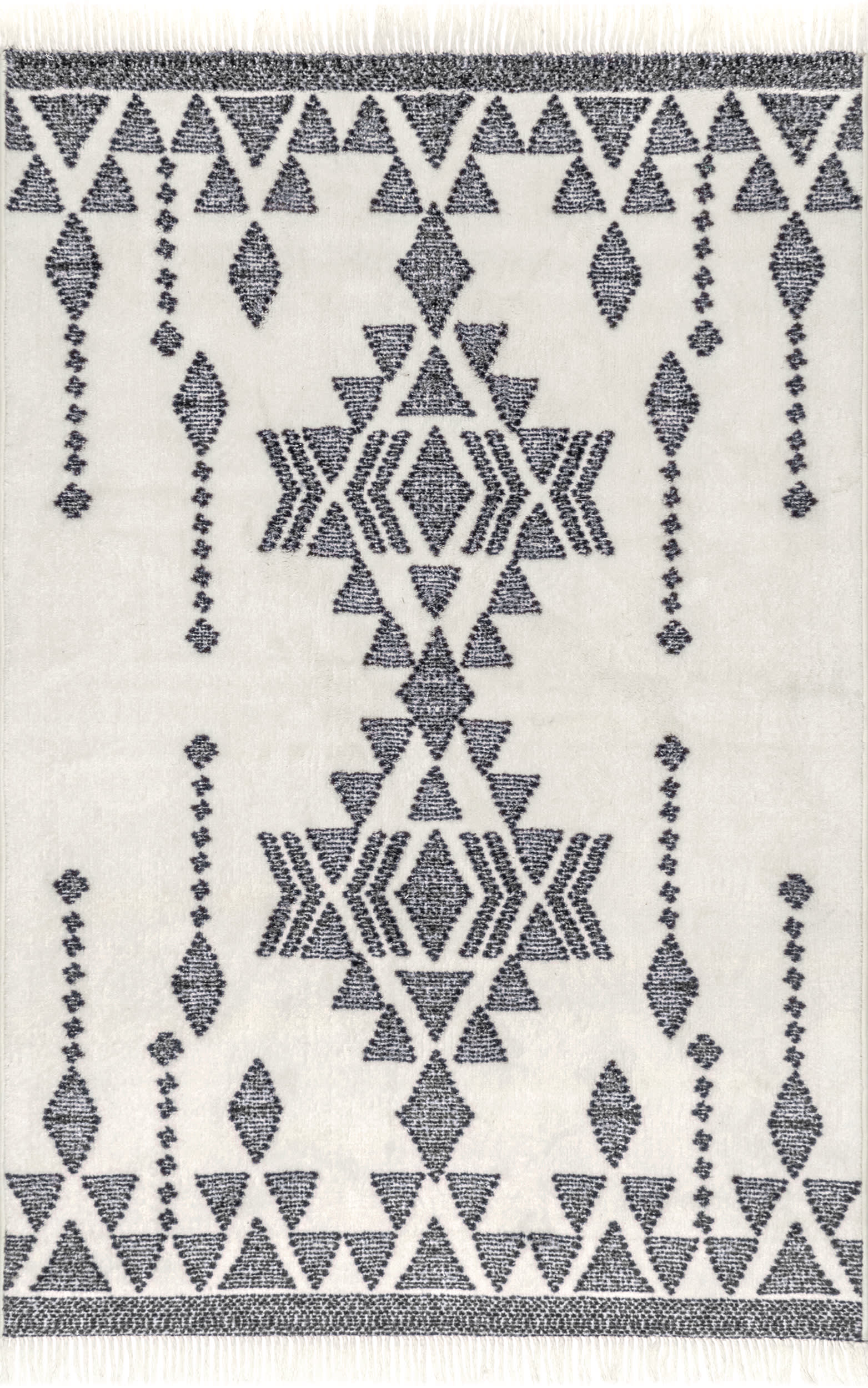 Tribal Dreamscape Non-Slip Area Rug - Beige Bohemian Floor Mat for Living Room, Bedroom & Dorm Decor