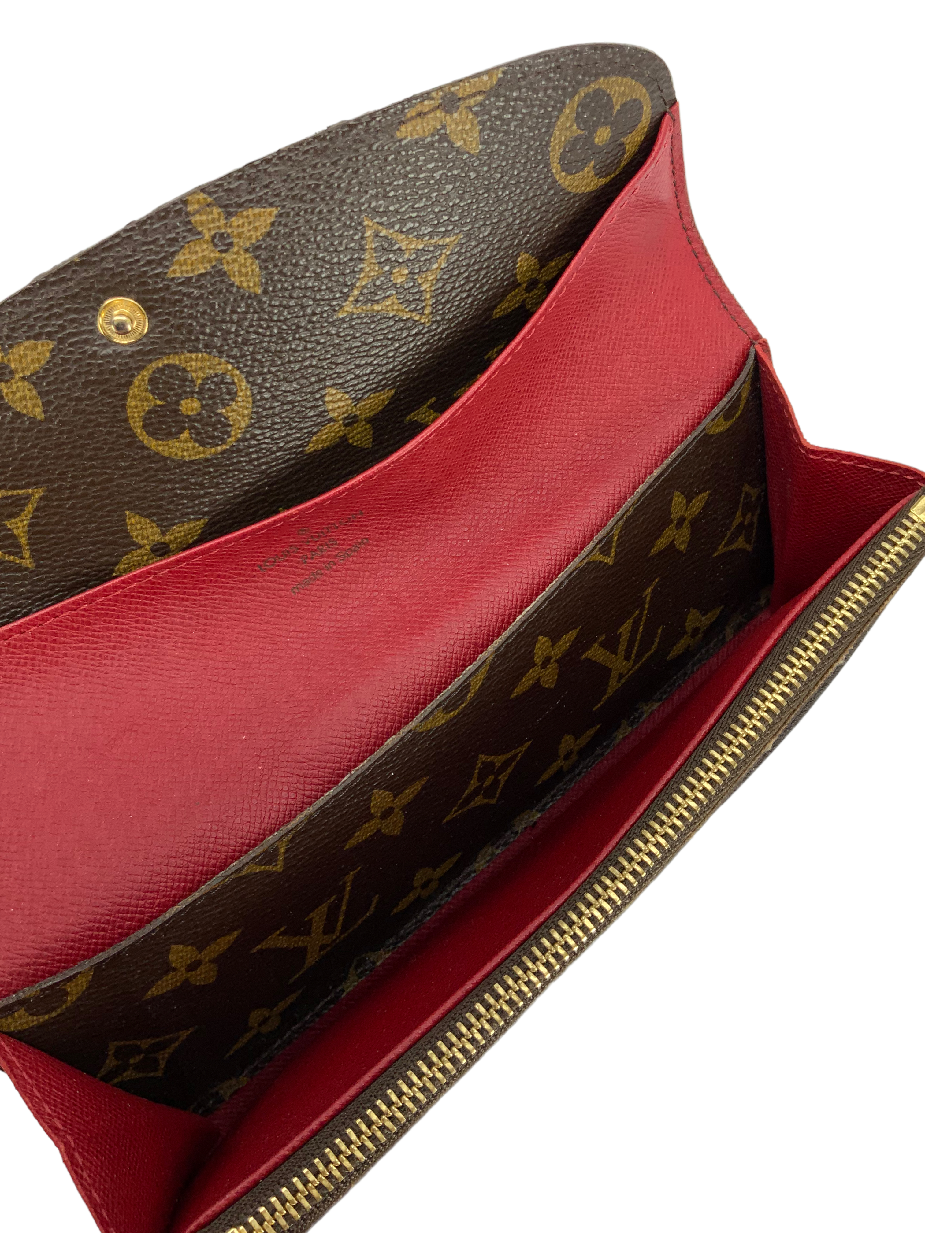 Louis Vuitton Monogram Canvas Josephine Long Wallet for Women - Luxury Designer Zip Around Wallet with Multiple Card Slots - Perfect for Everyday Use, Travel & Business