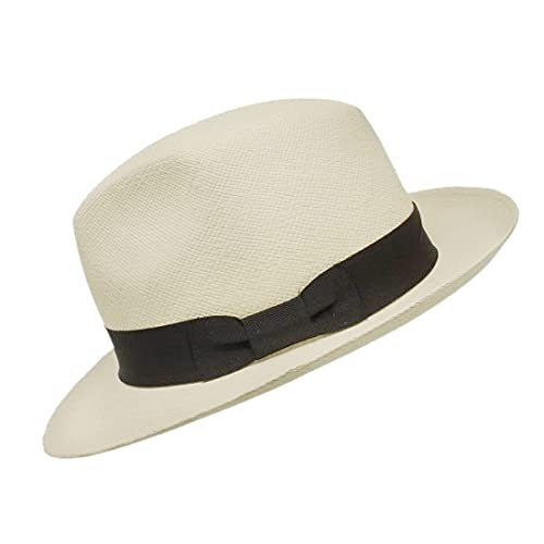 Gamboa Authentic Unisex Panama Hat for Gardening & Outdoor Activities | Borsalino Straw Sun Hat for Beach, Travel & Summer Fashion