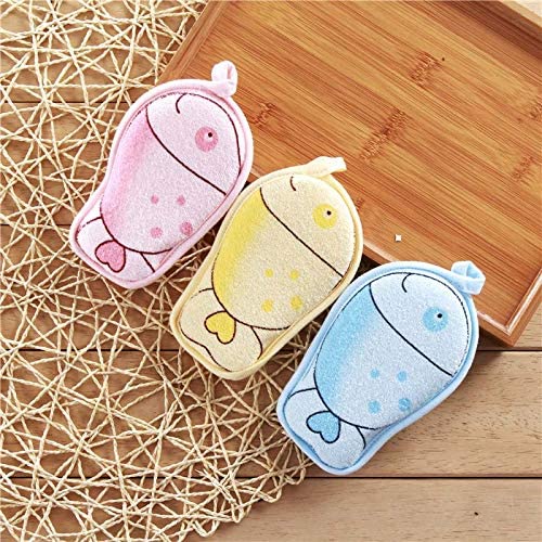 Ubersweet® Baby Bath Brushes Set - Soft Infant Shower Sponge & Body Wash Brush for Newborns and Toddlers - Gentle Bath Accessories for Sensitive Skin | Perfect for Baby Bath Time and Newborn Care