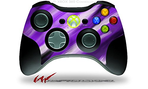 XBOX 360 Wireless Controller Skin - Purple Paint Blend Decal for Gaming Protection