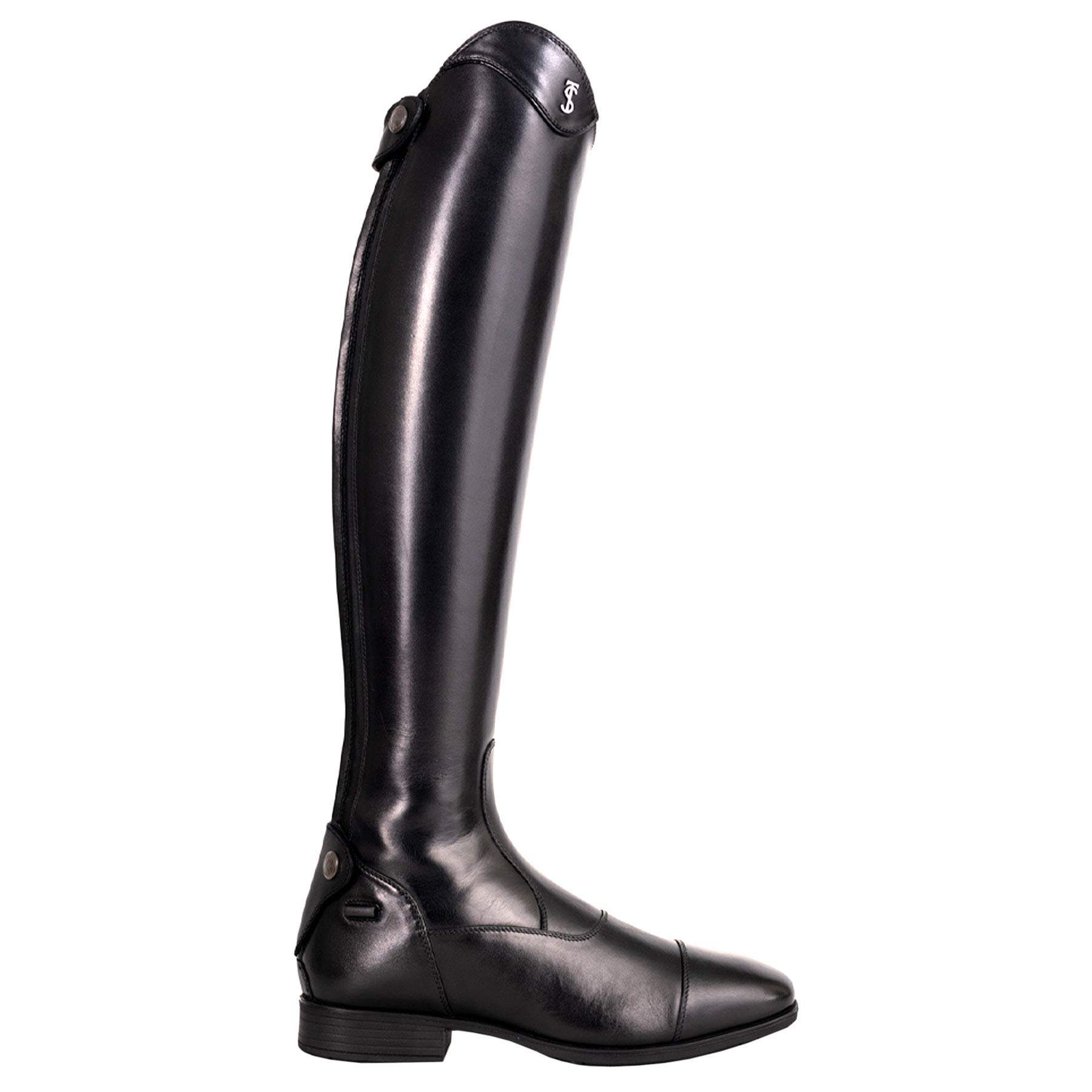 Medici II Women's Long Riding Boots - Size 10.5 B(M) US - Black Equestrian Boots for Horseback Riding & Fashion Outfits