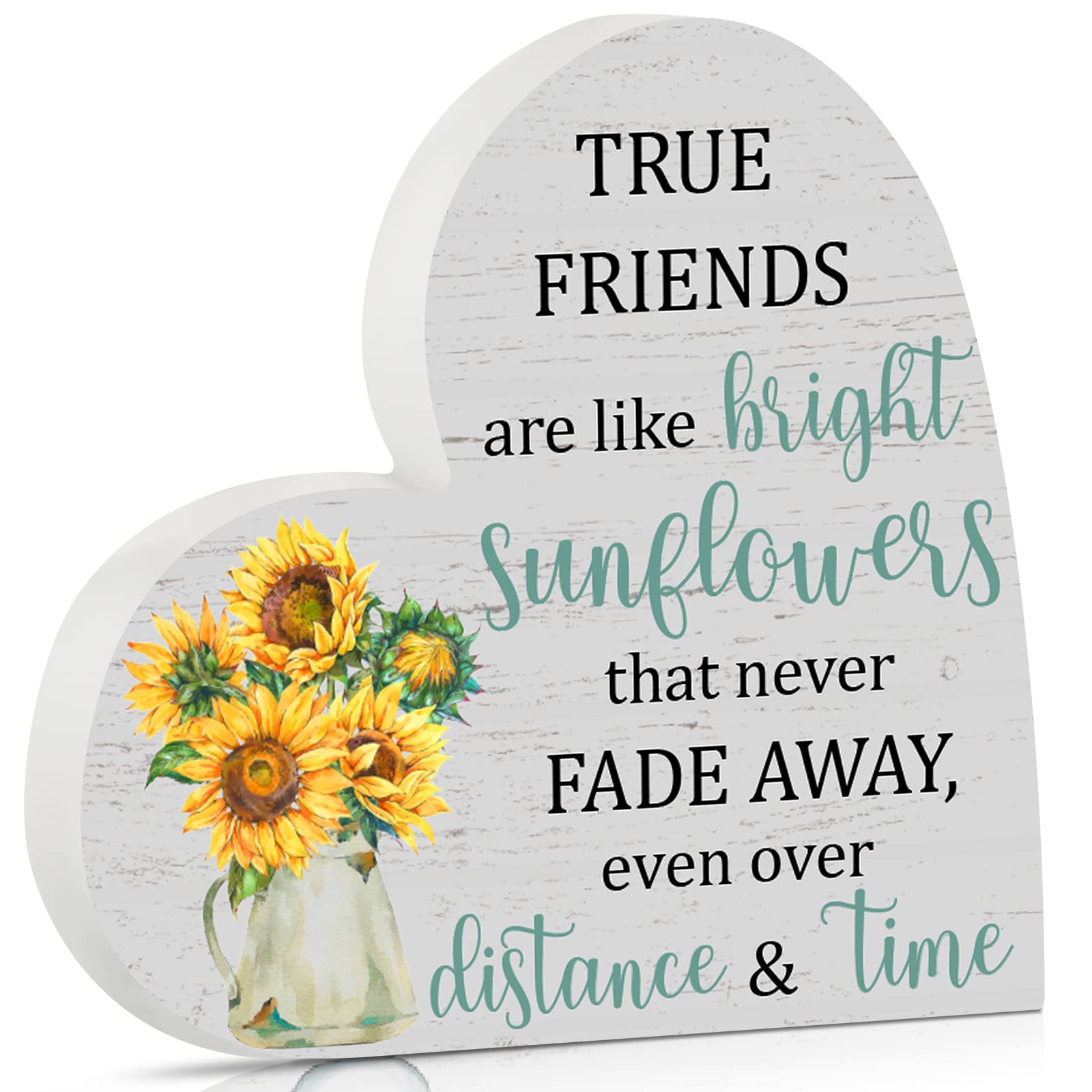 Wooden Christian Gifts for Women - Religious Birthday & Friendship Gifts for Sister with Inspirational Bible Quotes - Perfect for Church Events, Bible Study Groups & Christian Home Decor (Classic Style)