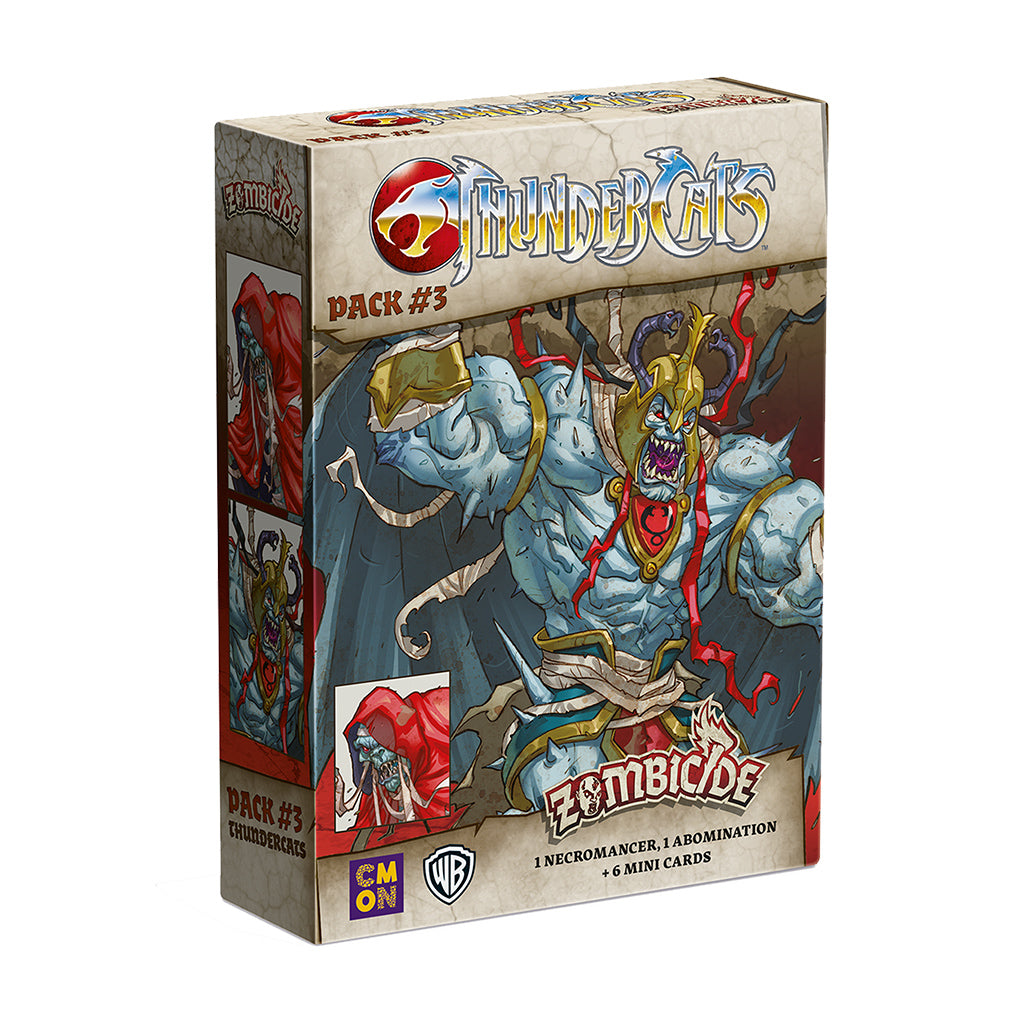 Zombicide: Thundercats Pack #3 - Exclusive Board Game Expansion for Zombicide 2nd Edition | Lion-O & Cheetara Miniatures | Perfect for Game Nights & Collectors | Tabletop RPG Accessories