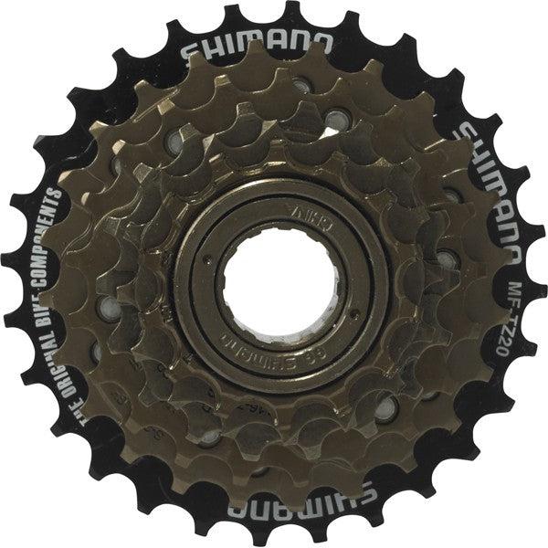 Shimano MF TZ20 6-Speed 14-28T Freewheel - Perfect for Road Bikes, Touring & Commuting