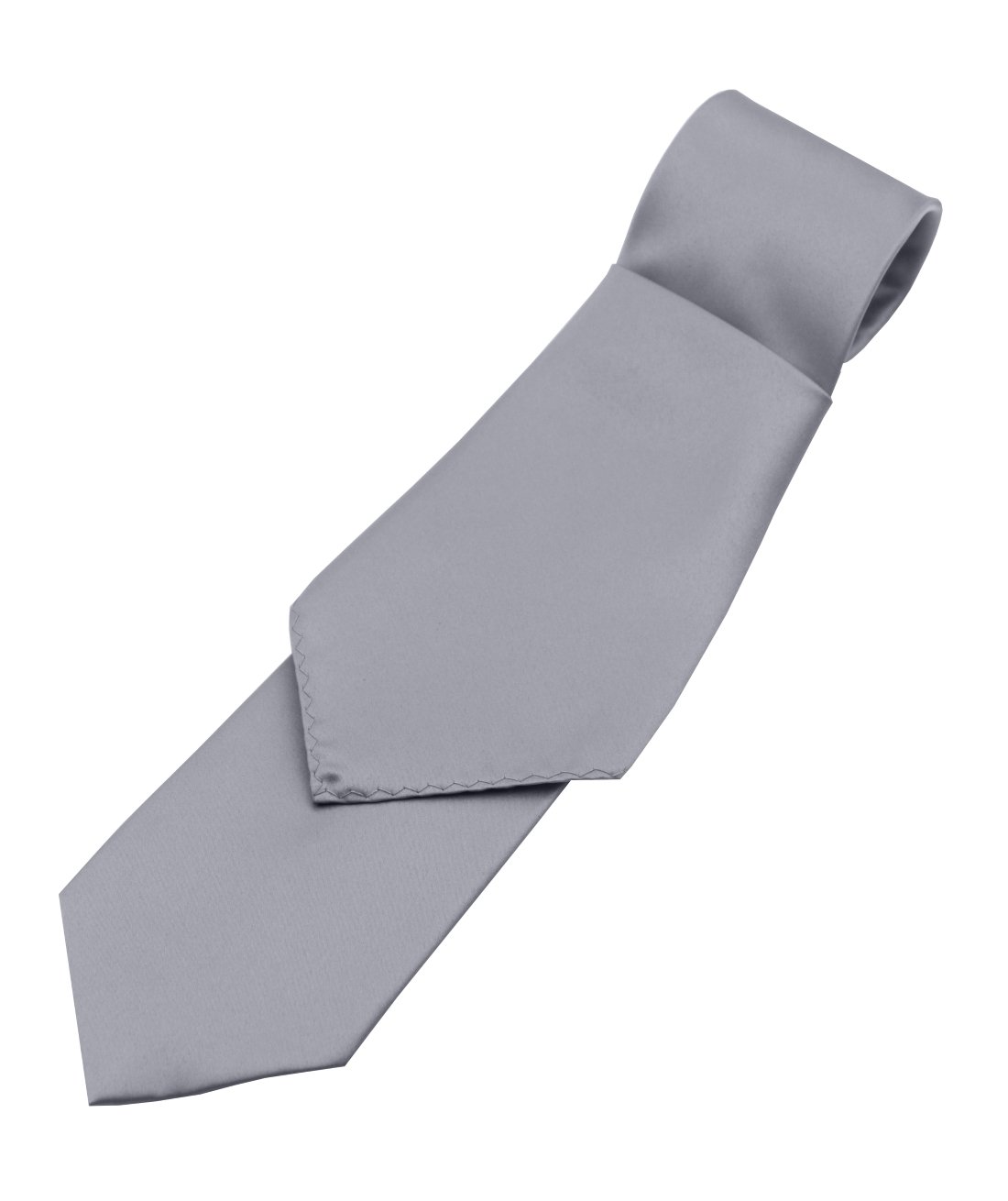 7-Piece Men's Tuxedo Suit with Flat Front Pants, Silver Vest & Tie | Formal Wedding Attire, Prom Outfit & Black Tie Event Wear