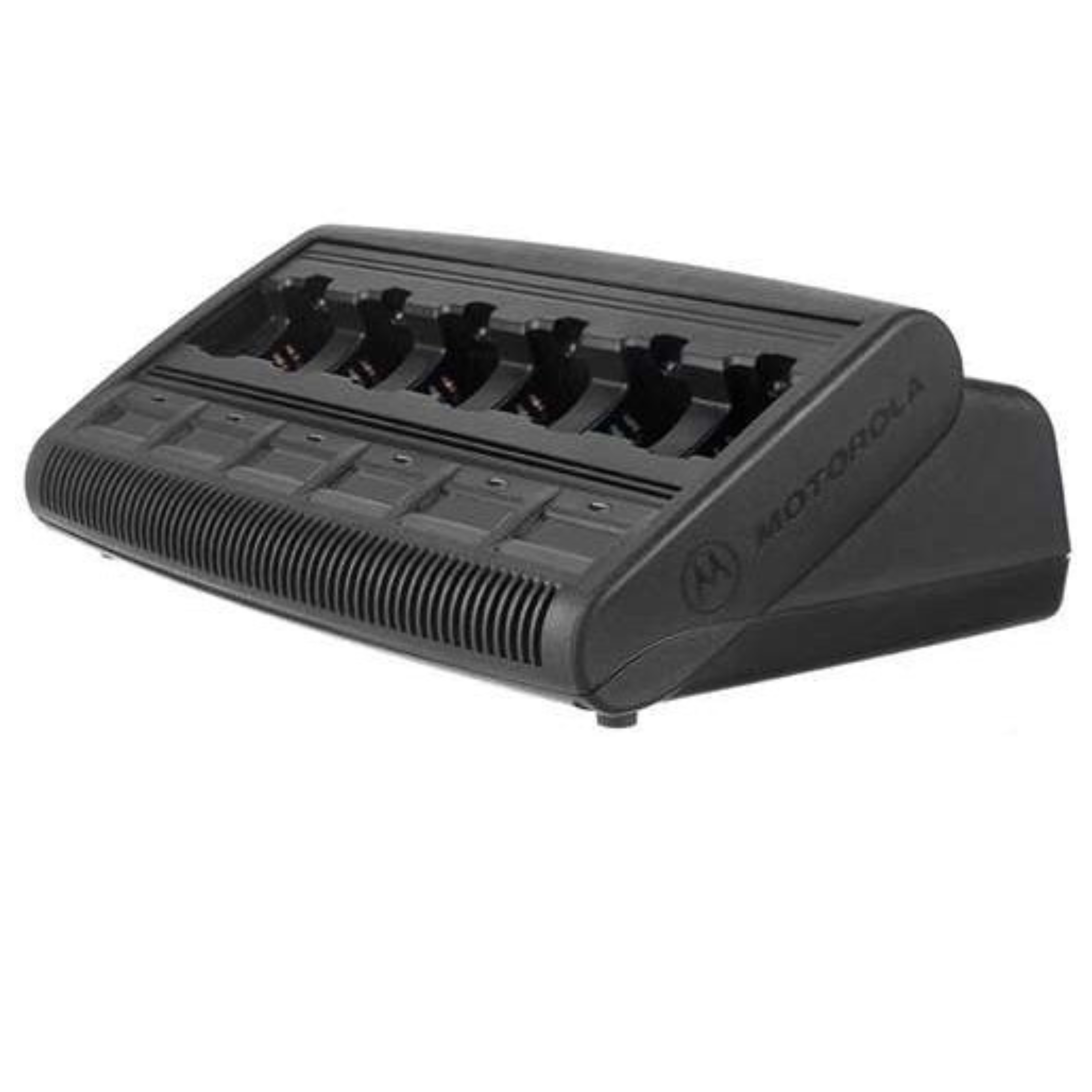Motorola HT Series Rapid Rate 6-Unit EX Charger - Fast Charging for Two-Way Radios & Walkie Talkies | Ideal for Security, Construction & Outdoor Adventures