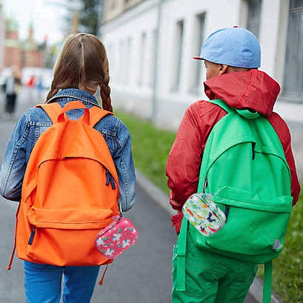 Leayjeen Kids Compact Camera Case - Pink Unicorn Camera Backpack for Children | Perfect for Travel, School & Outdoor Photography Adventures