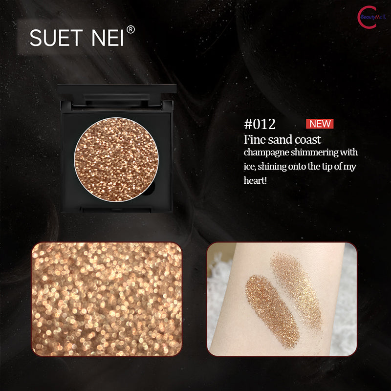 SUET NEI Monochrome Eyeshadow Palette - Long Lasting, Highly Pigmented Matte & Shimmer Eyeshadow for Everyday Makeup & Special Occasions