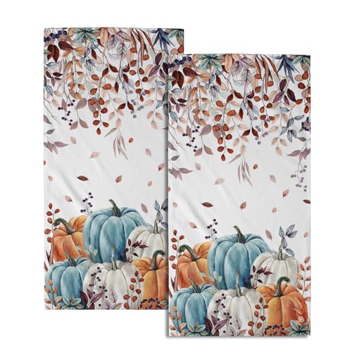 Orange Pumpkin Leaves