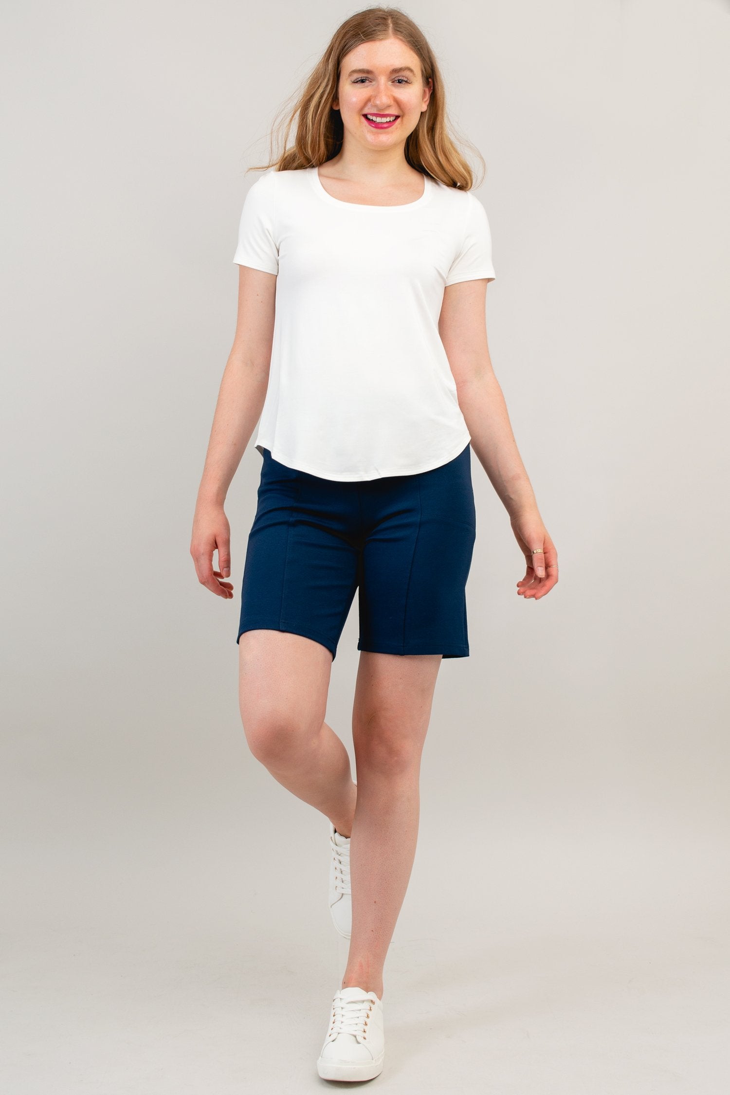 Premium Cayman Shorts for Men - Soft Modal Fabric in Indigo Blue - Comfortable Casual & Beach Wear - Final Sale