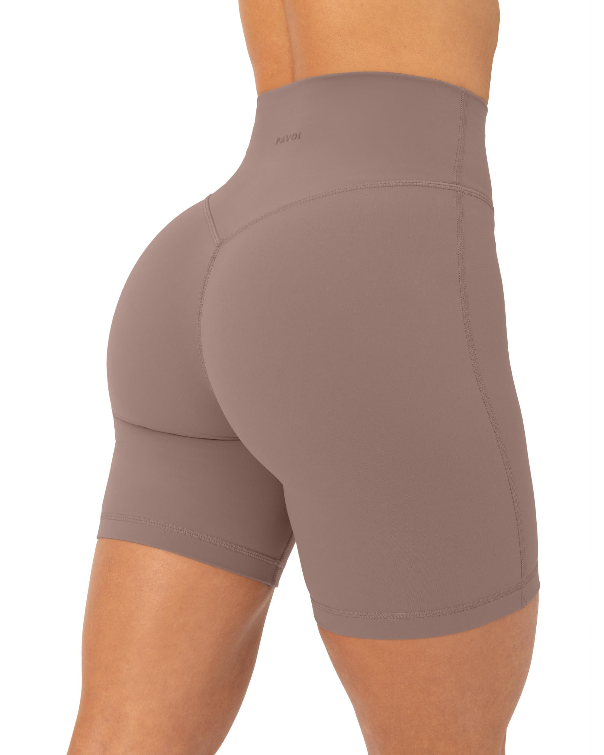 Buttery Soft High Waisted Yoga Shorts for Women - 4