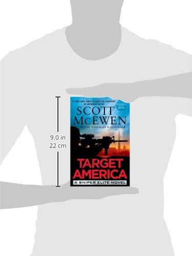 Target America: A Sniper Elite Novel - Action-Packed Military Thriller for Fans of Espionage & Adventure | Perfect for Book Clubs & Vacation Reading