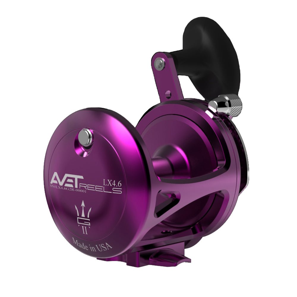 Avet LX G2 4.6 MC Single Speed Fishing Reel - Saltwater & Offshore Game Fishing Reel for Tuna, Marlin, and Big Game Fish