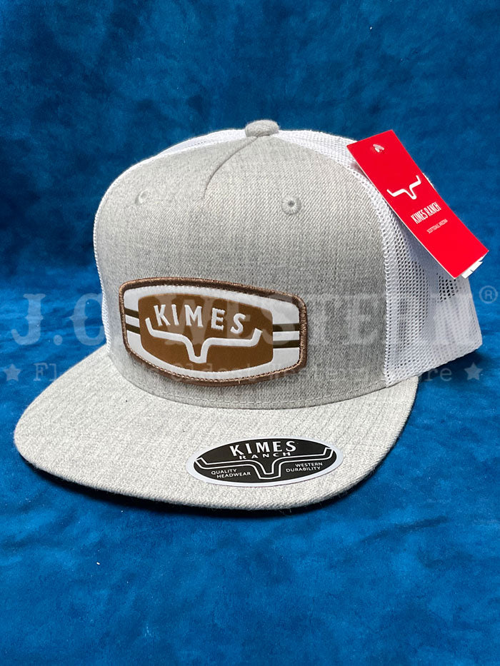 Kimes Ranch CRAFTSMAN Cap - Grey Heather Cotton Baseball Hat for Men & Women - Perfect for Outdoor Activities, Sports, and Casual Wear