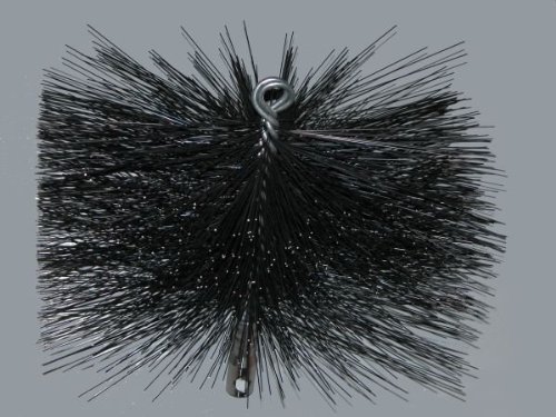 AW Perkins 12 x 16 Inch Master Series Chimney Brush with ButtonLok Technology - Heavy Duty Fireplace Cleaning Tool for Wood Stove, Fireplace, and Chimney Maintenance