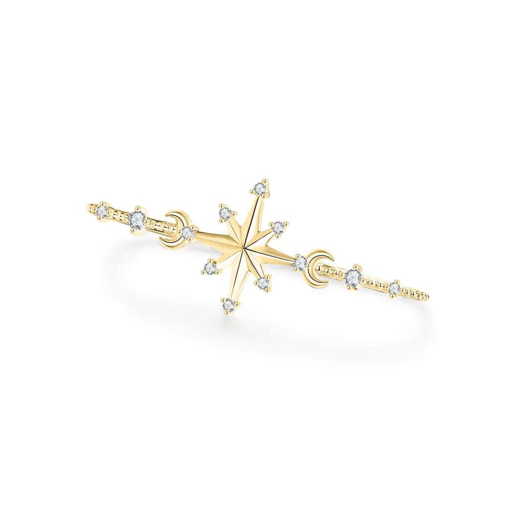 Larissa Ear Bar Cuff - Minimalist Cartilage Ear Cuff for Women, Trendy Helix Ear Cuff Jewelry for Everyday Wear | Perfect for Parties, Weddings & Special Occasions