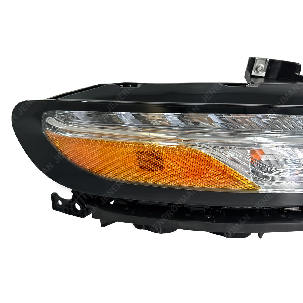 2014-2018 Jeep Cherokee RH Right Passenger Side LED Bumper Parking Light & Daytime Running Light Assembly - Turn Signal Lamp Replacement for Enhanced Visibility & Safety | Perfect for Off-Roading, Night Driving & Daily Commutes