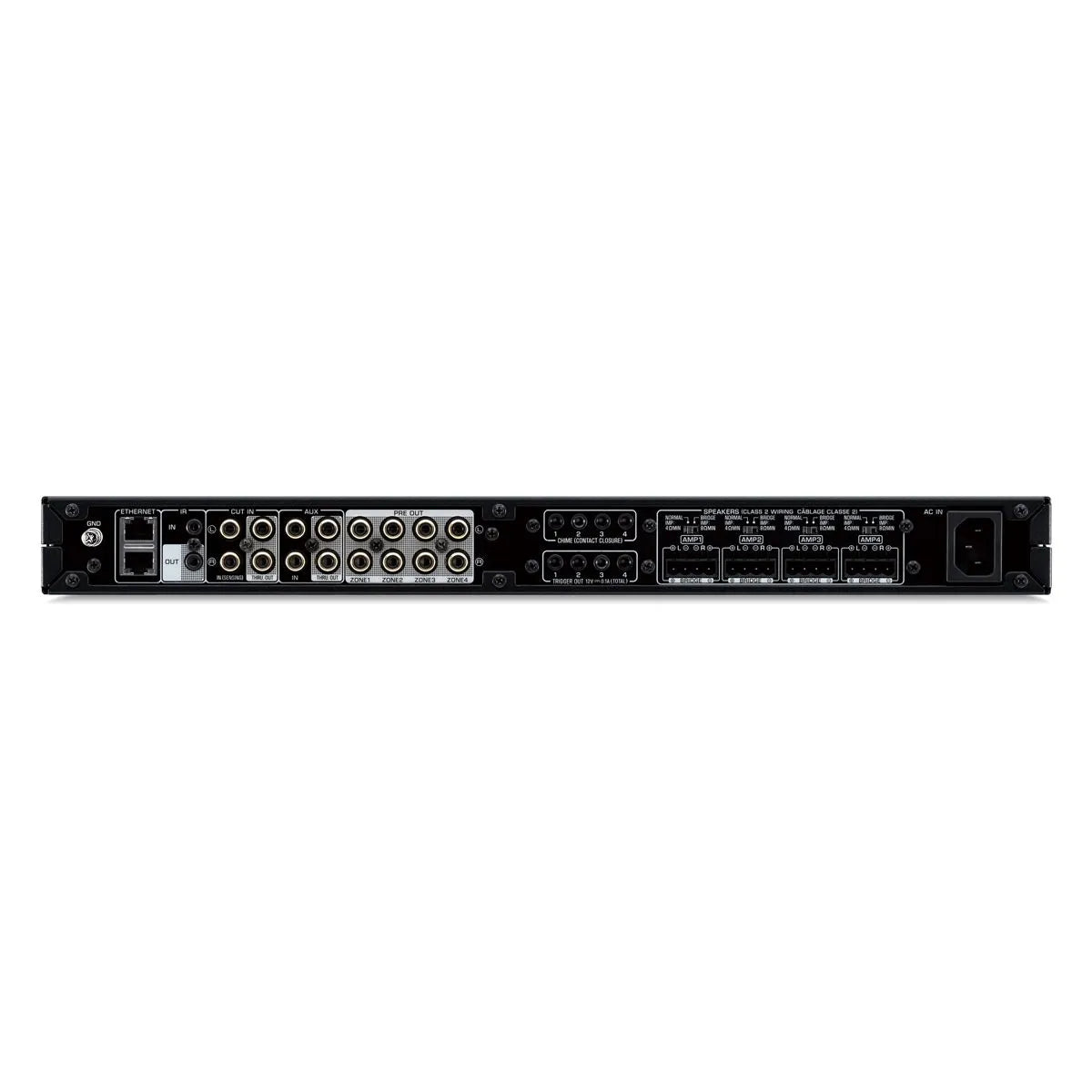 Yamaha XDA-QS5400RK MusicCast 4-Zone Multi-Room Streaming Amplifier - Wireless Audio System for Home Theater & Whole House Music