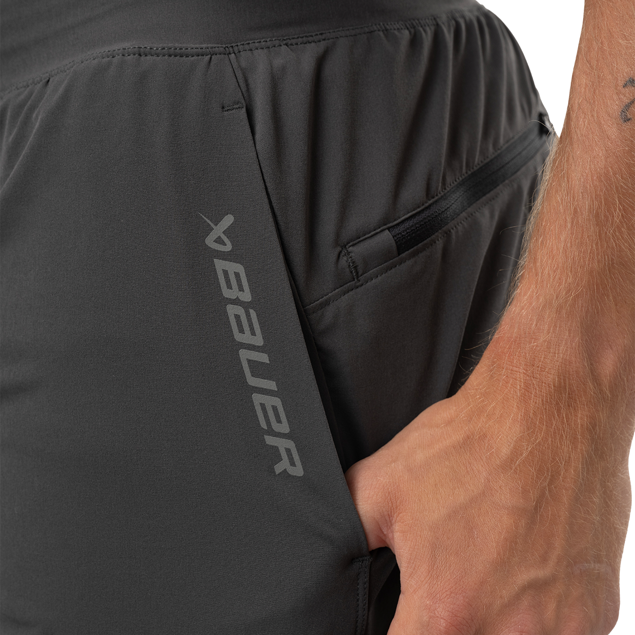 Bauer FLC Core Forecheck Senior Hockey Shorts - Durable & Lightweight for Ice Hockey Training & Games