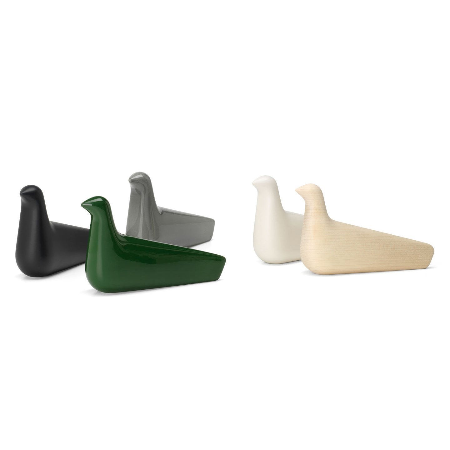 Vitra Eames L Oiseau Bird Figurine - Mid-Century Modern Home Decor - Handcrafted Resin Sculpture for Living Room, Office & Bookshelf Display