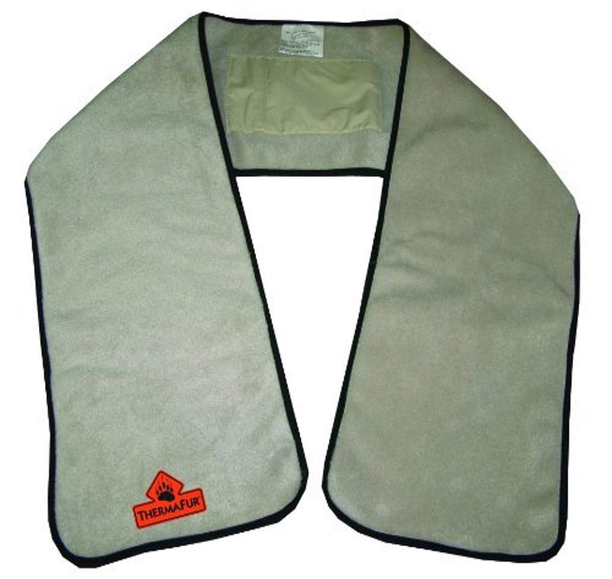 5519 Air Activated Heated Scarf - Khaki Color | Winter Warmth for Outdoor Activities | Perfect for Skiing, Hiking & Cold Weather Commutes