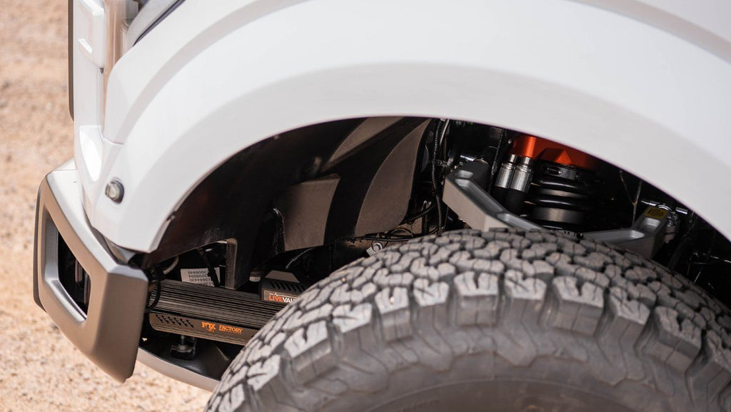 19-20 Ford Raptor Fox Factory Race Series 3.0 Live Valve Internal Bypass Coilovers & PB Rear Shock Package - Off-Road Performance Suspension Upgrade for Baja Racing & Extreme Terrain