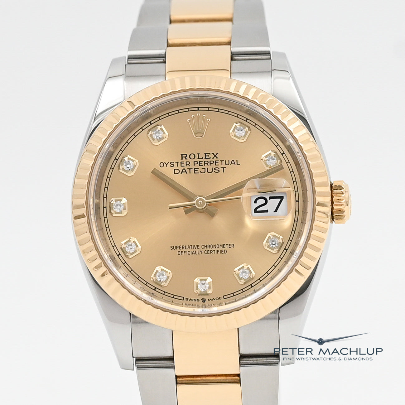 Rolex Datejust 36 Stainless Steel Watch 2021 - Luxury Automatic Timepiece for Men & Women - Perfect for Business, Formal Events & Everyday Wear