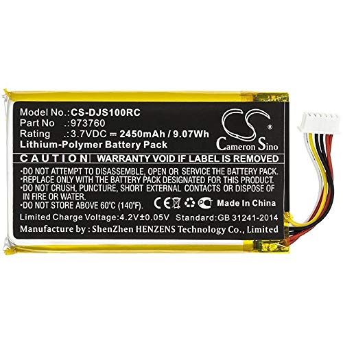 High-Capacity Replacement Battery for DJI Mavic Air 2/Mavic Pro/Spark Controller (Model 973760 LIONX) - Perfect for Extended Drone Flying Sessions & Outdoor Photography