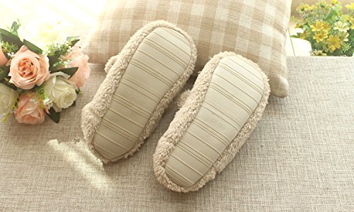 Women's Warm Fleece Slippers - Soft Cozy Non-Slip Indoor Booties for Winter | Plush Ankle Boots for Ladies & Girls | Perfect for Home, Office & Relaxation