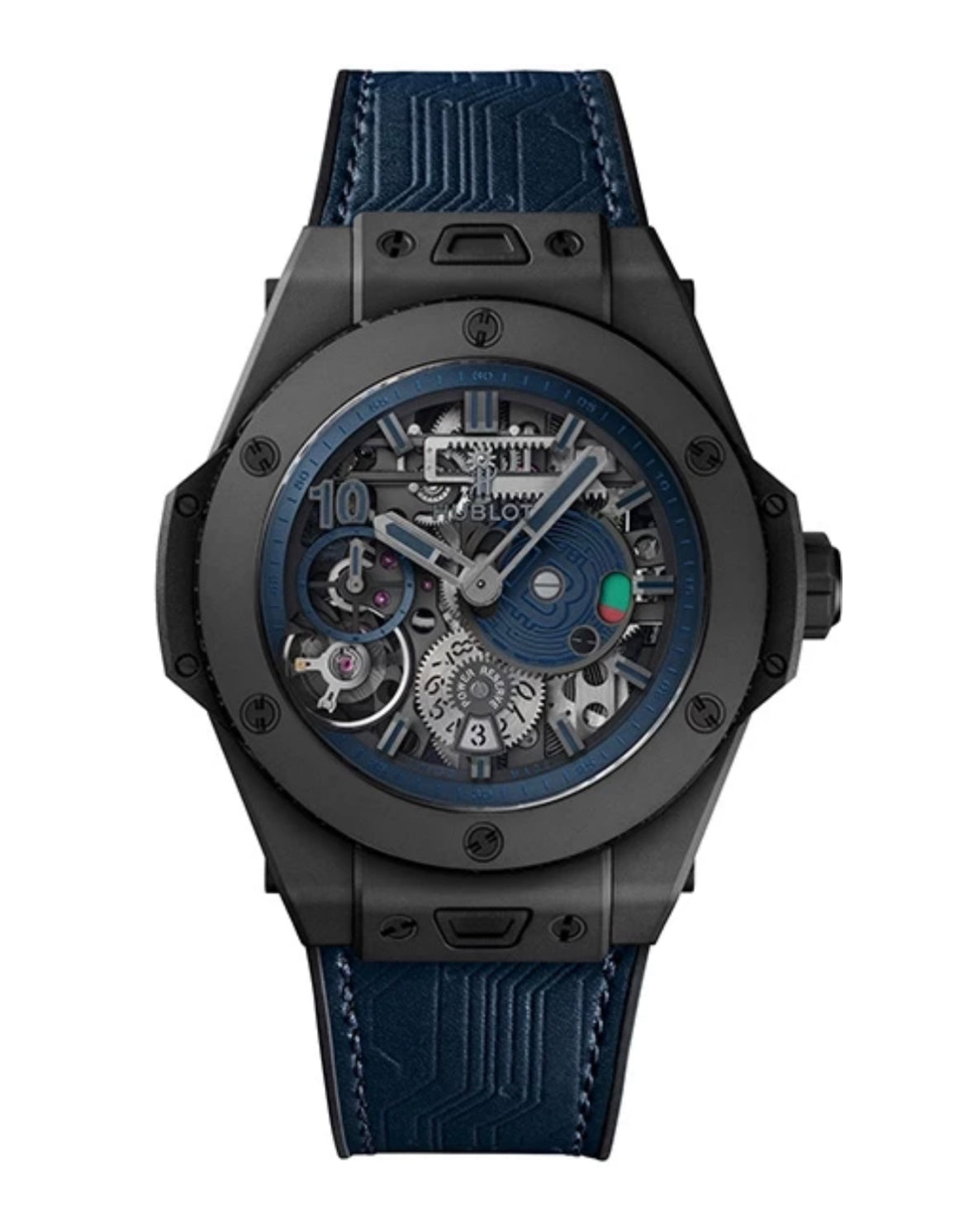 Hublot Big Bang Meca-10 P2P Bitcoin Ceramic Men's Luxury Watch - High-End Cryptocurrency Collector's Timepiece for Business & Special Occasions