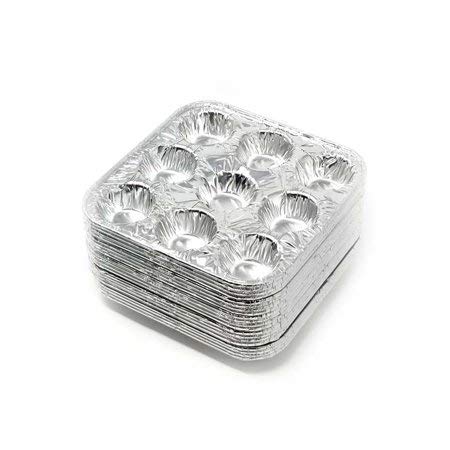 9-Cavity Mini Cupcake and Muffin Baking Pans - 100 Pack Disposable Aluminum Trays for Perfect Mini Desserts | Ideal for Weddings, Birthday Parties, Baby Showers & Holiday Gatherings | Great for Home Baking, Catering & Commercial Use