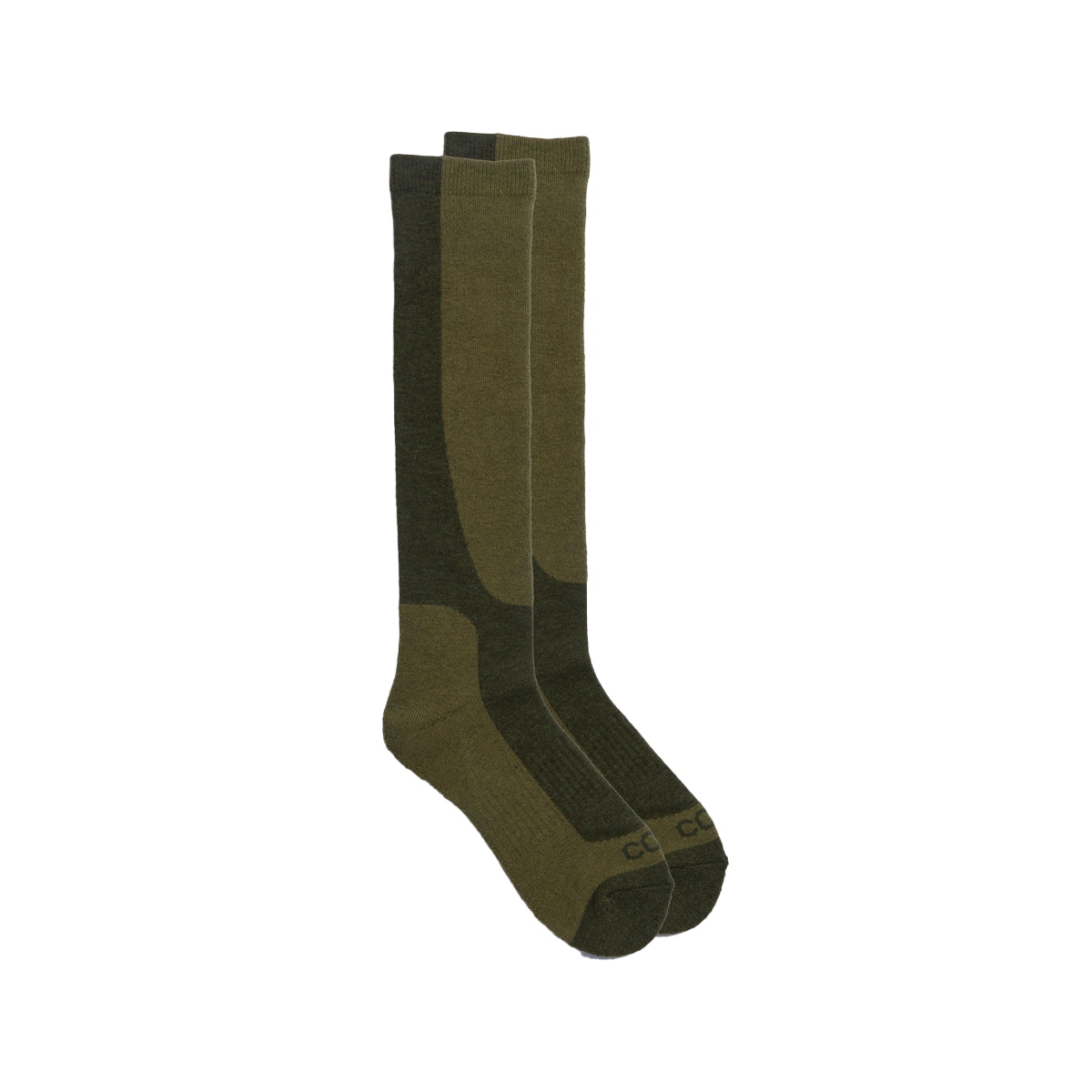 Coal Lightweight Snow Socks for Winter Traction - Olive/Sage Color | Non-Slip Ice Grippers for Hiking, Running & Outdoor Activities