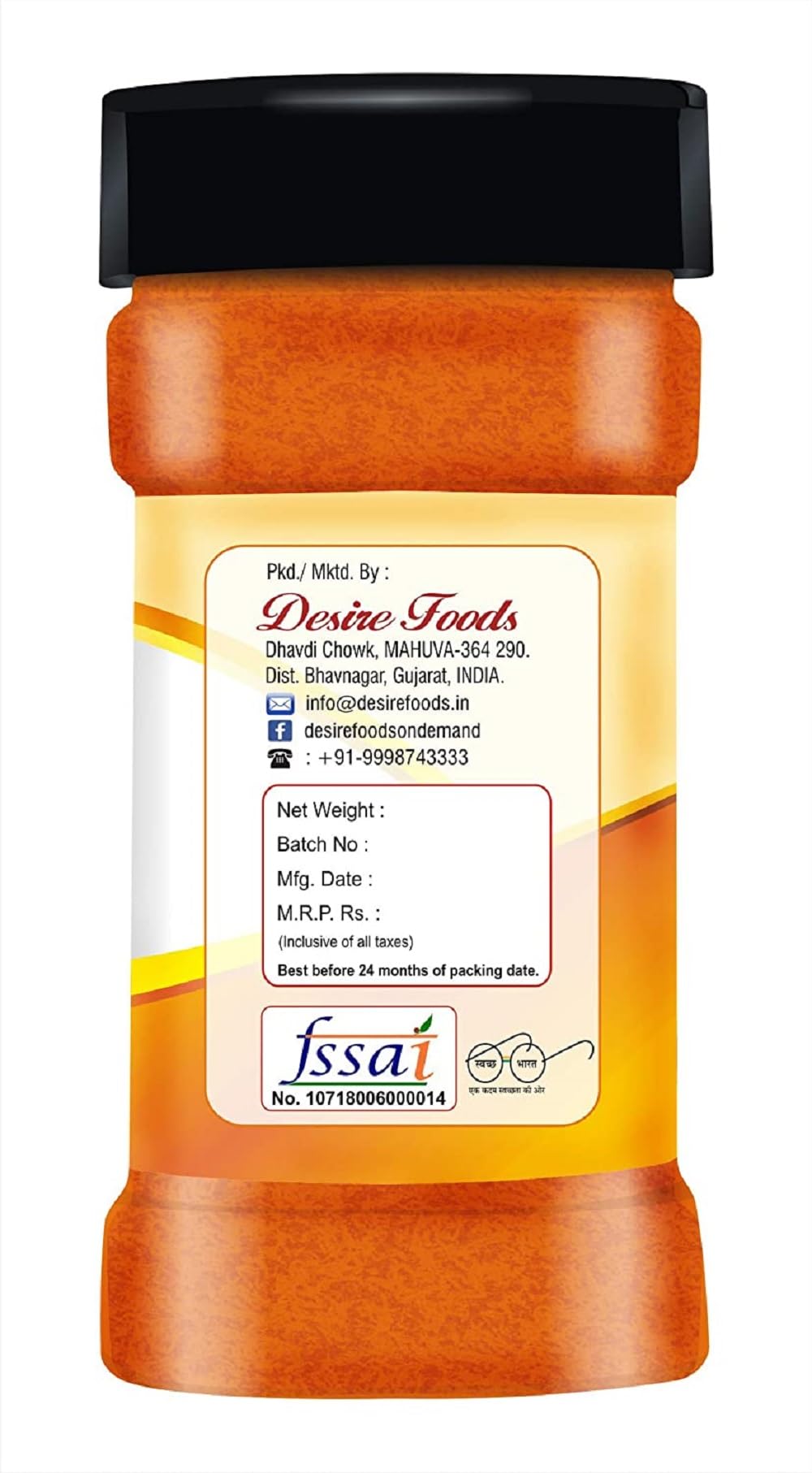 Desire Cheese Popcorn Seasoning Powder - 200g Bulk Cheese Powder for Popcorn, Nachos, Pasta, Pizza & Fries | Perfect for Movie Nights, Parties & Snack Time