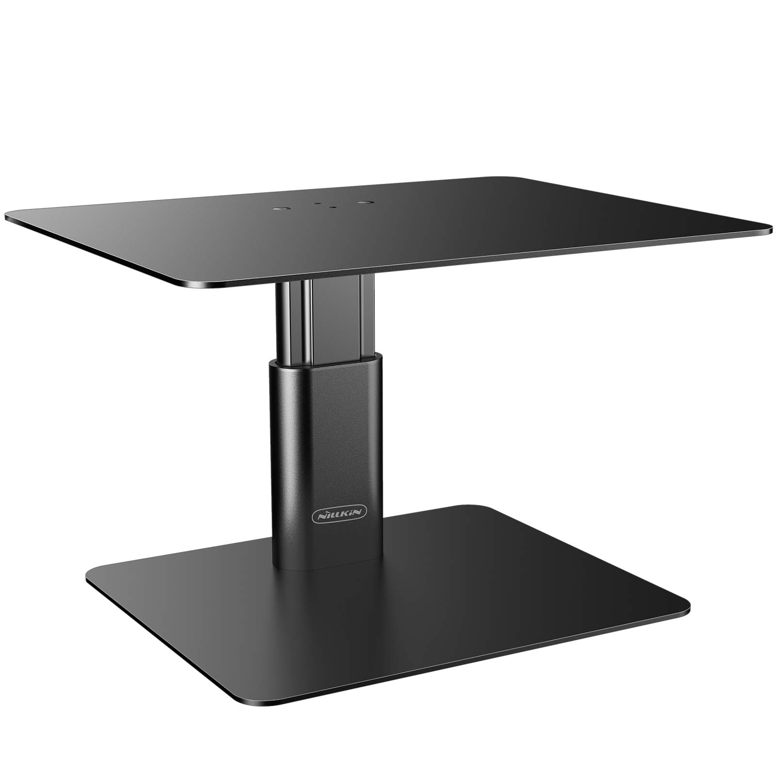 Nillkin Adjustable Height Monitor Stand Riser - Ergonomic Aluminum Desk Holder for iMac, Laptop, MacBook, Dell, HP, Lenovo & More - Perfect for Home Office, Gaming & Workspace Setup
