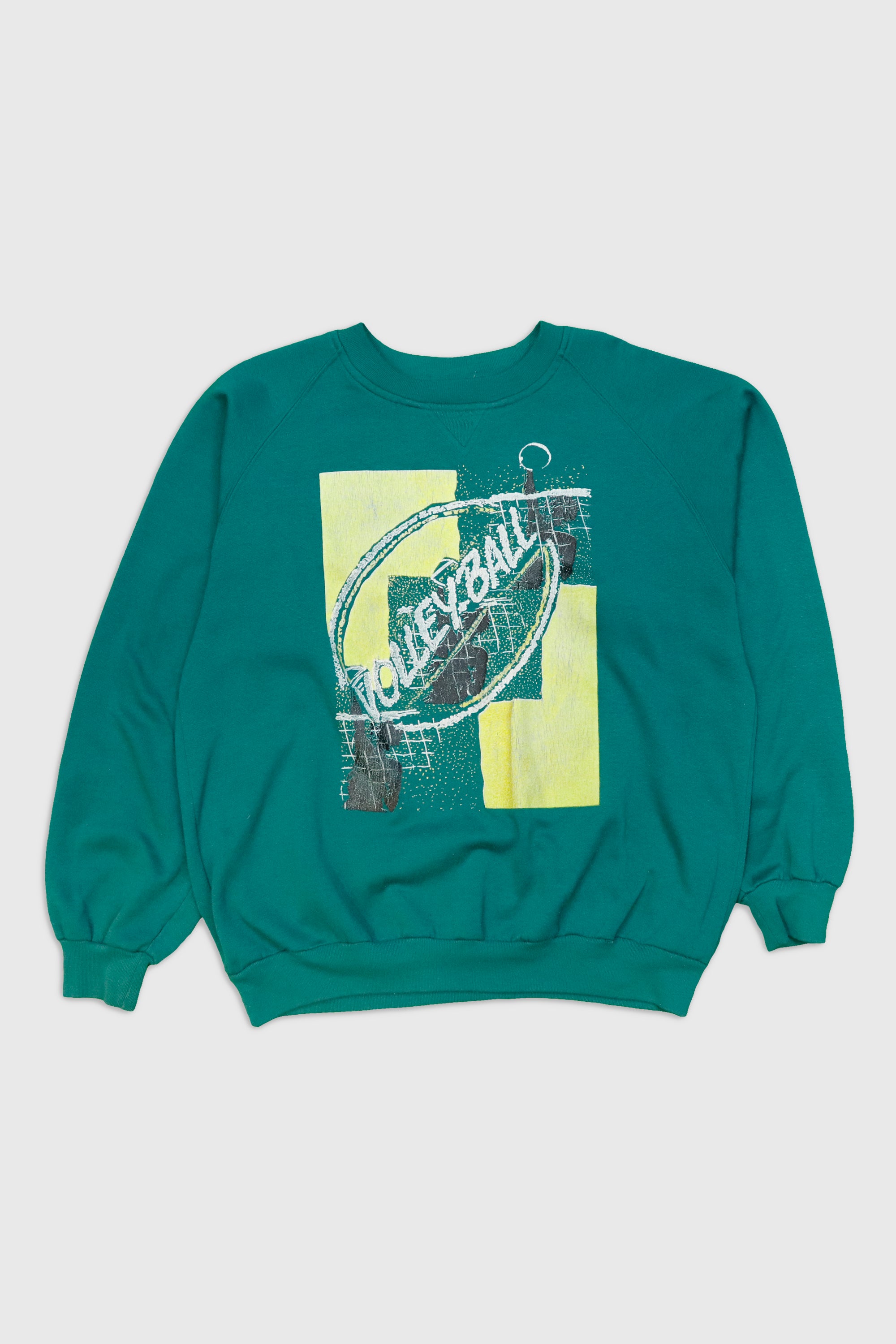 Vintage Volleyball Sweatshirt - Retro Sports Pullover for Men & Women - Perfect for Game Day, Casual Wear & Team Spirit