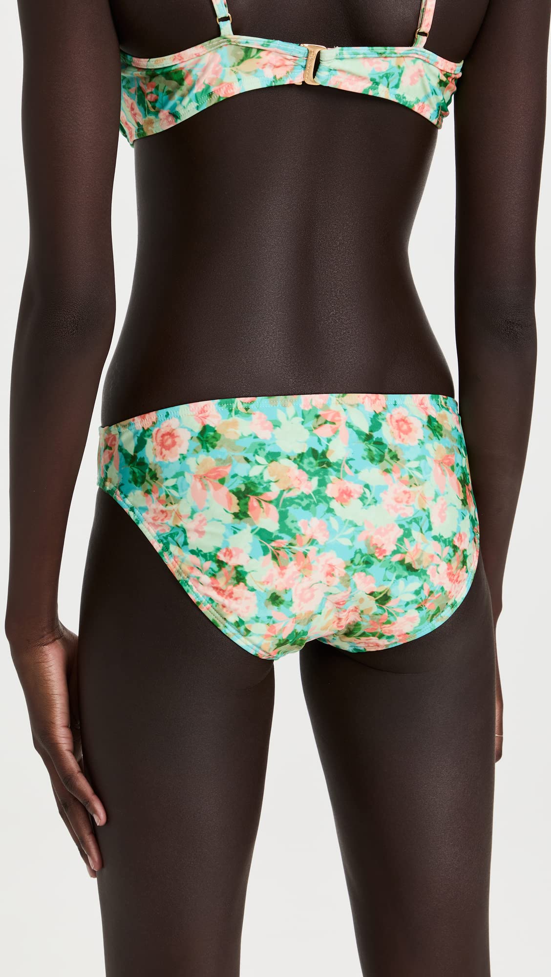 Shoshanna Women's Classic Bikini Bottoms - High Waisted Swimwear for Women, Comfortable Beach & Pool Swim Shorts | Perfect for Summer Vacation, Swimming, Surfing and Beach Parties